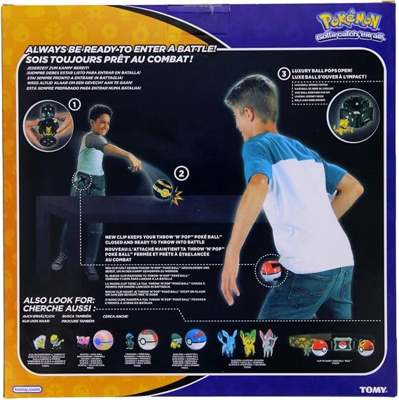 Pokemon T19088D1 Ultimate Throw N Pop Battle Set