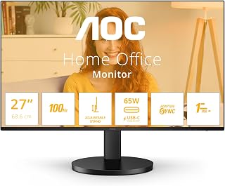 AOC Monitor Q27B3CF2 27 pollici 2560x1440, WQHD, 120Hz, IPS Panel, 4ms GtG, USB Hub...