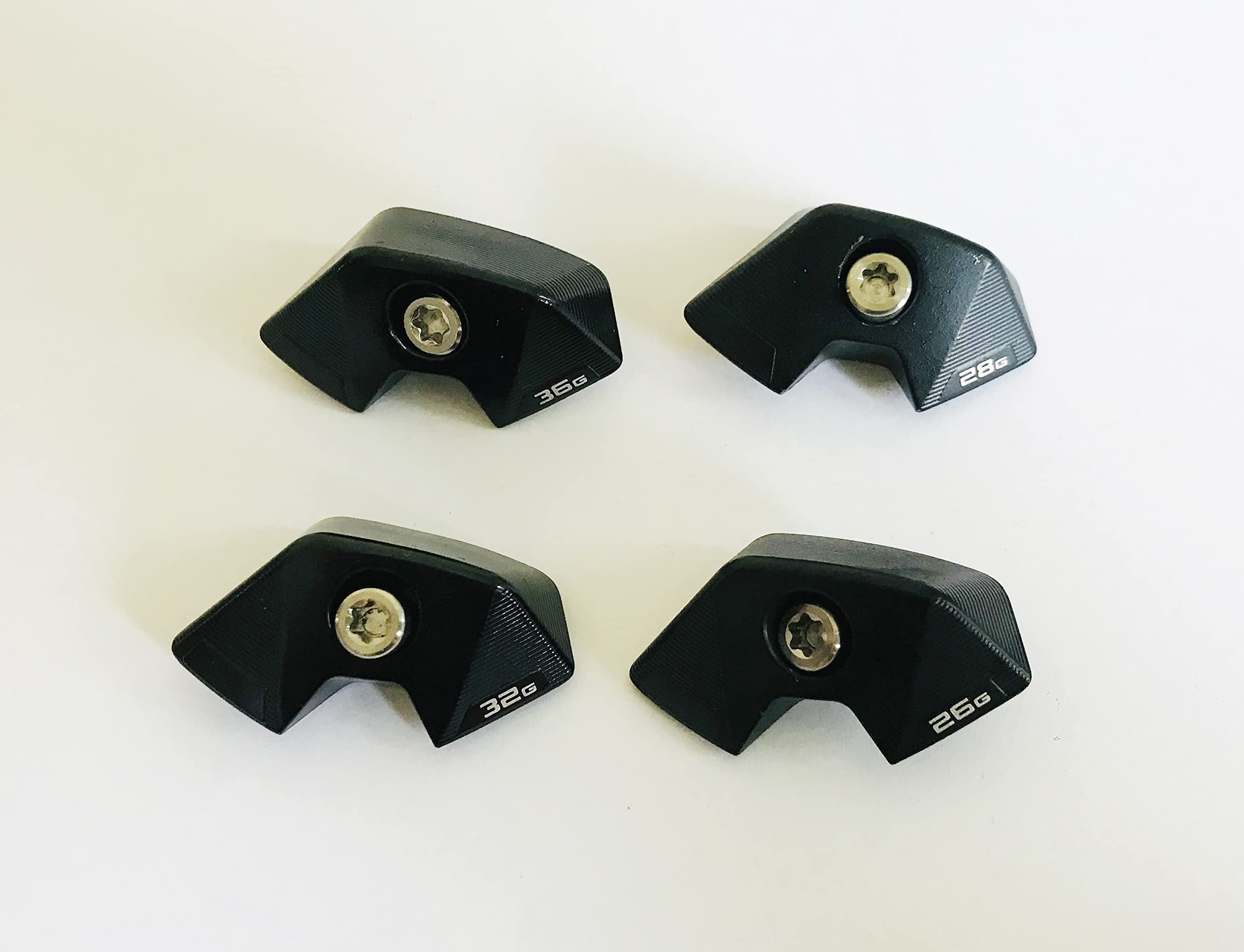 4pcs Golf Weight Screw Set Compatible for Taylormade SIM2 Max D Driver 26g 28g 32g 36g