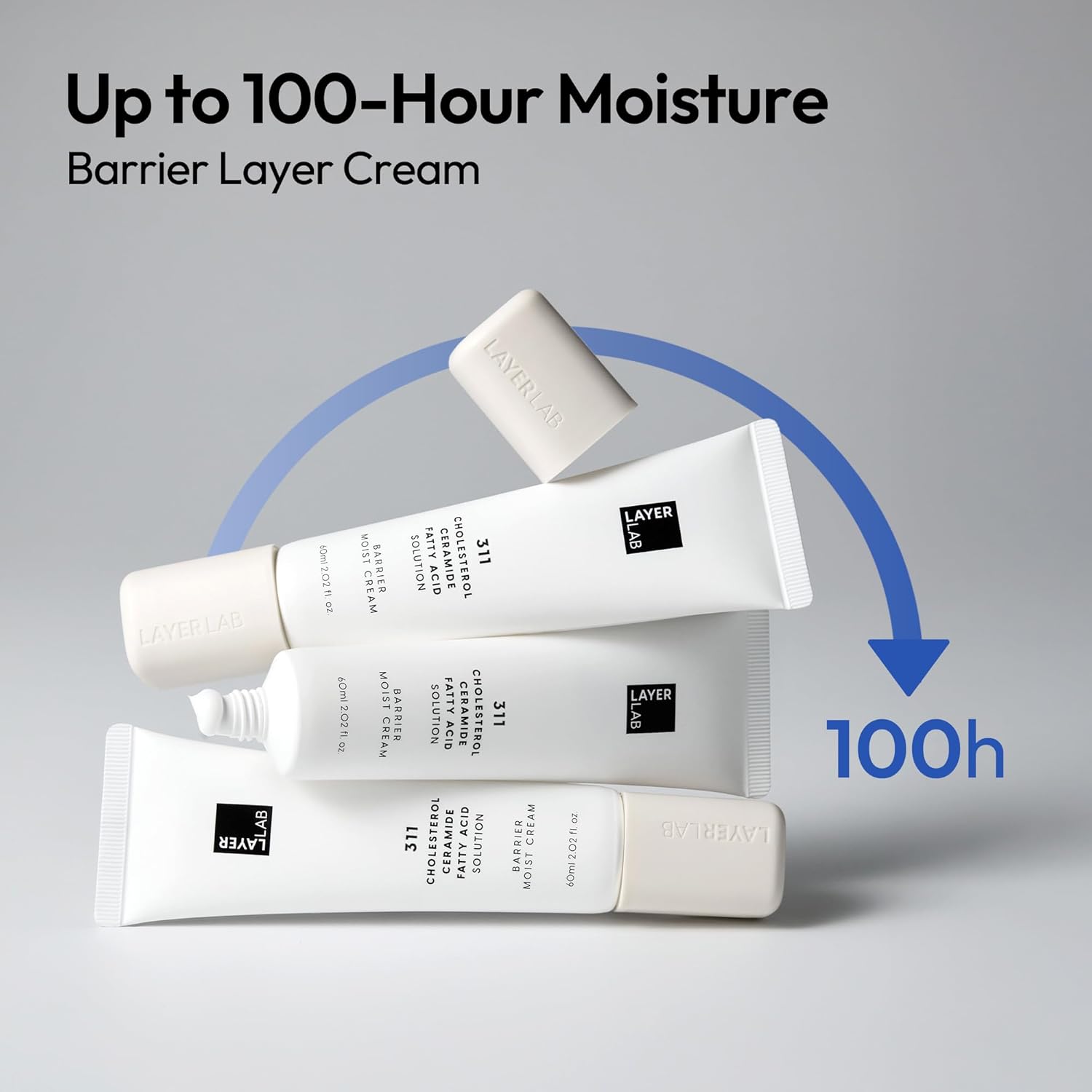 LAYERLAB Barrier Moist Cream - Up to 100H Hydration Face Moisturizer with Ceramide, Cholesterol, K-Beauty Skincare with Shea Butter for Deep Hydration & Moisture Barrier Support 2.02 fl oz - Image 4