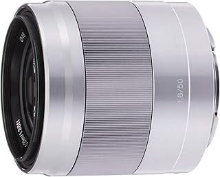 SONY E 50mm F1.8 OSS SEL50F18 -S (Silver) for Sony E-Mount Nex Cameras - International Version (No Warranty)