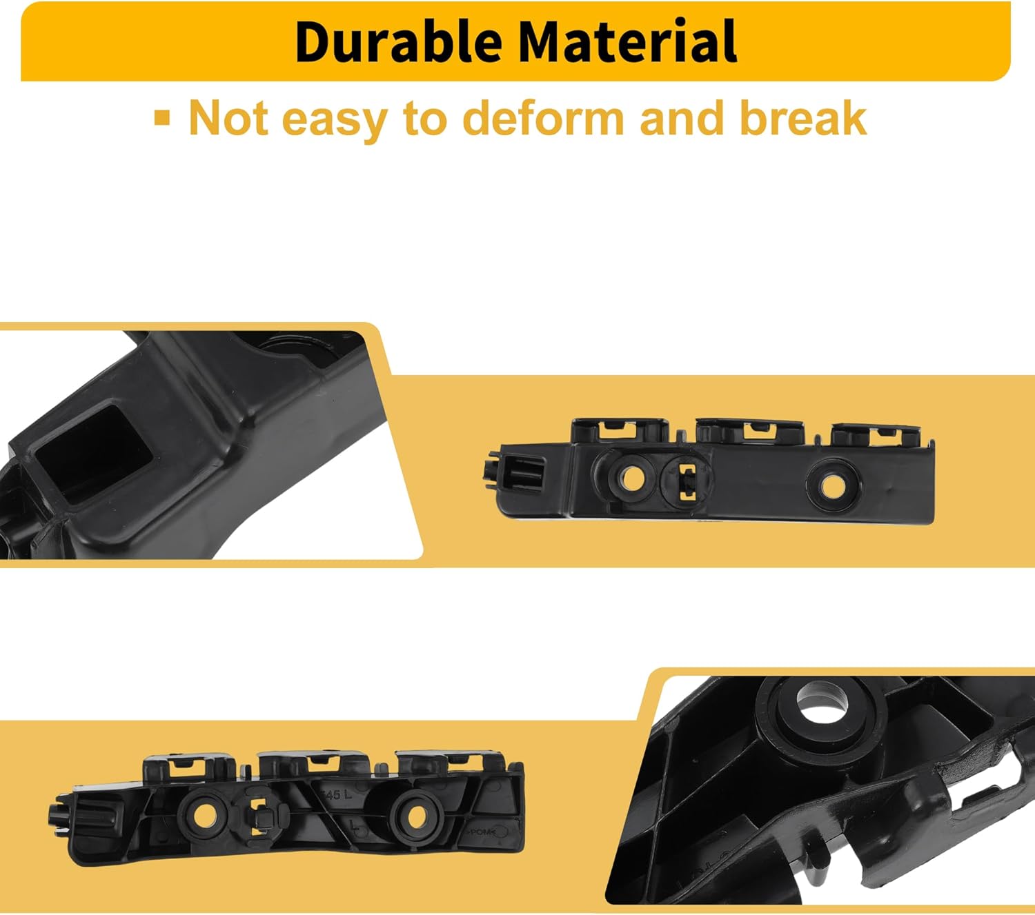 Front Bumper Bracket for Dodge Durango 2011-2013 No.55079225AC/55079224AC Left Right Driver Passenger Side 1 Pair