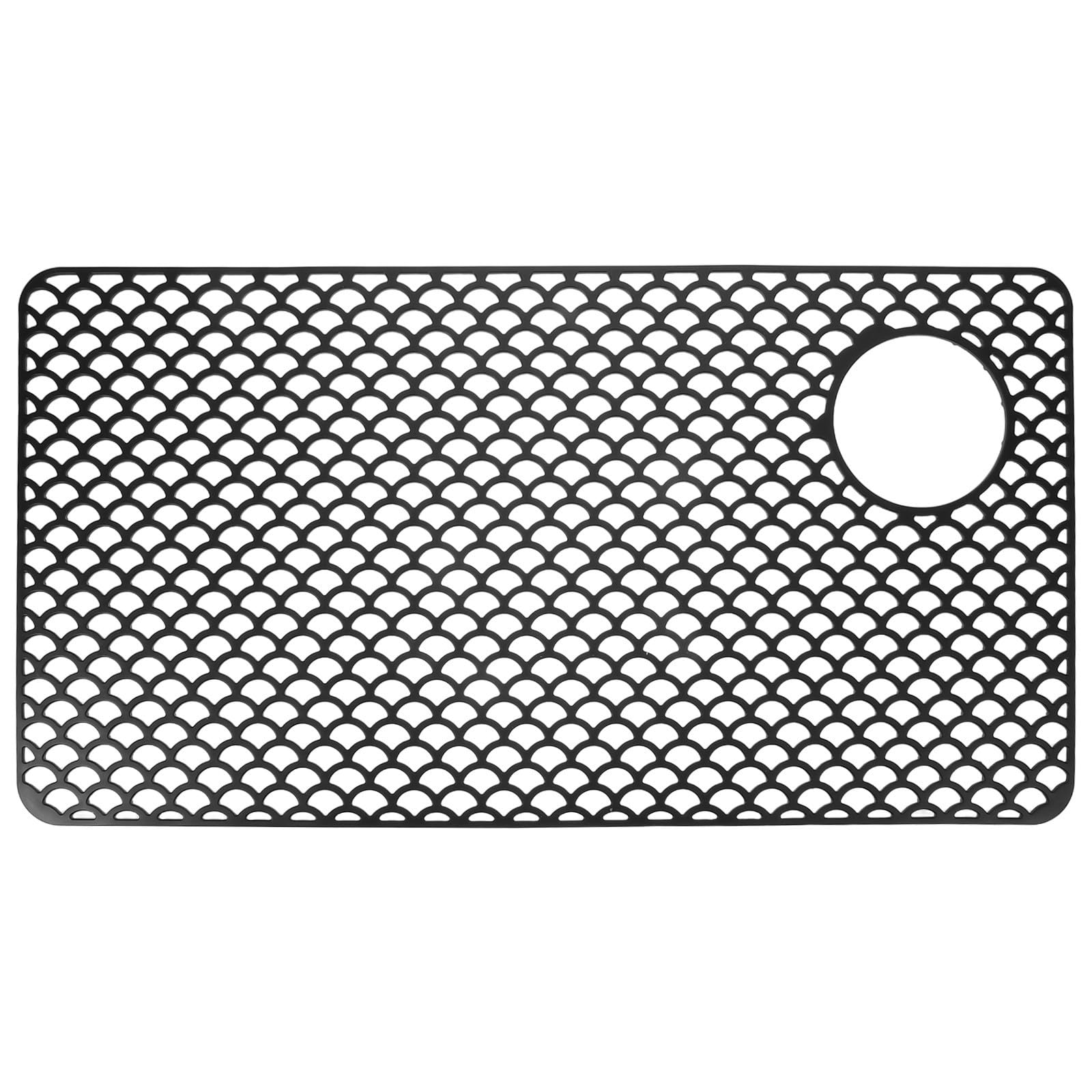 Alfombrilla para fregadero ideal para secar platos y proteger la cocina moderna