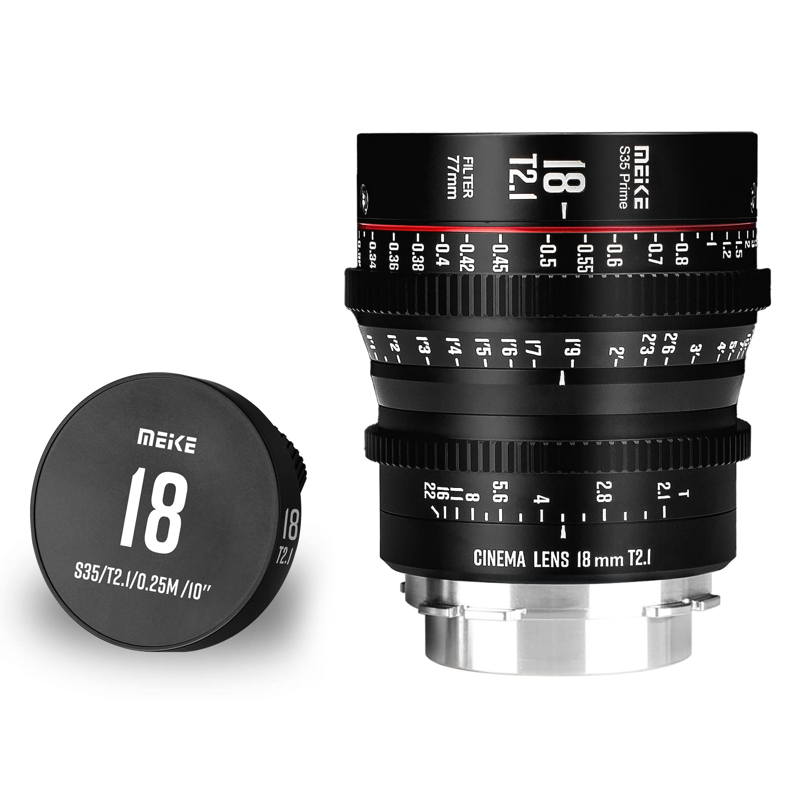 Amazon.co.jp: MEKE 18mm T2.1 Super 35 Prime Manual Focus