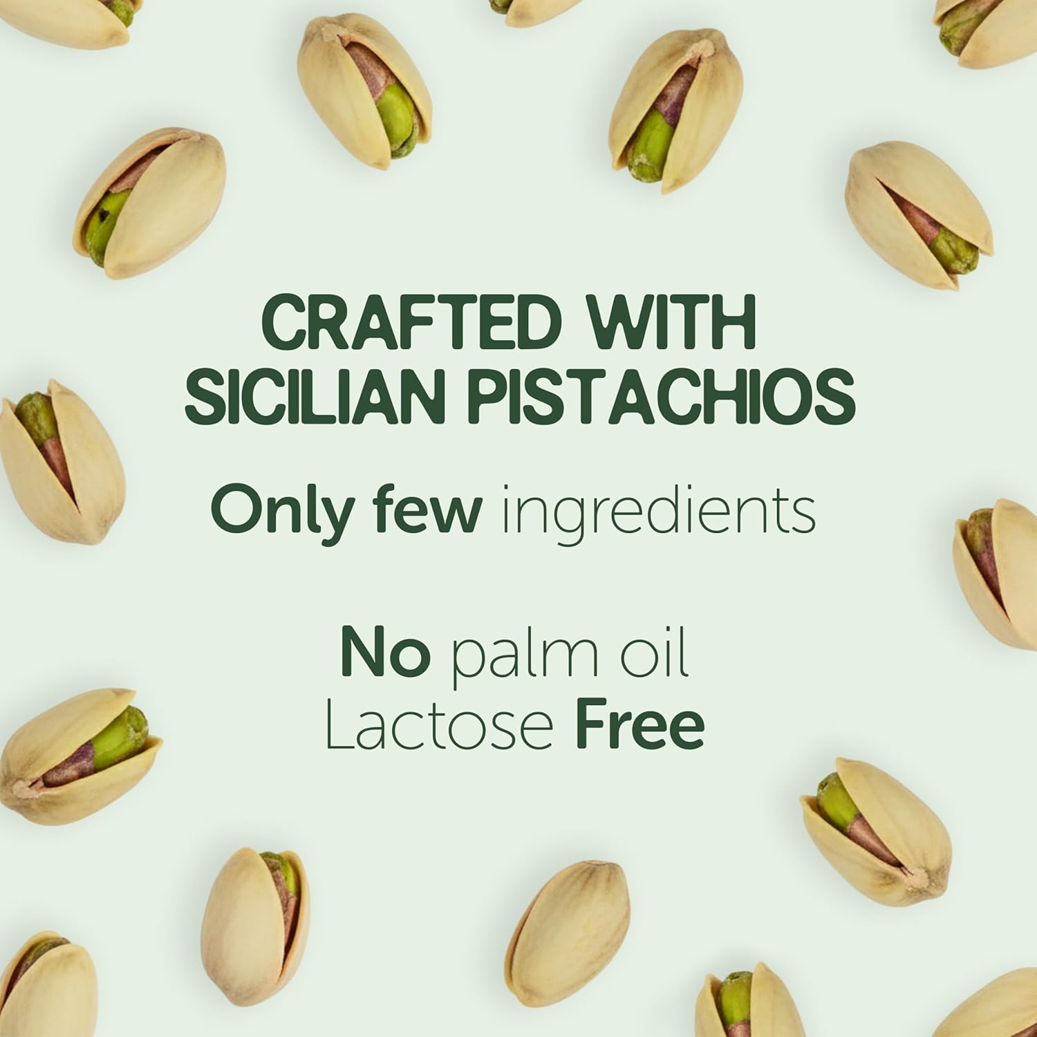 Pistachio Cream Spread from Sicily - Premium Filling for Dubai Chocolate, Baking, Desserts & Coffee - 100% Vegan & Lactose-Free Italian Gourmet Nut Pistachio Butter - 6.7oz