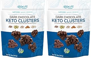 Dark Chocolate Keto Clusters (Pack of 2)