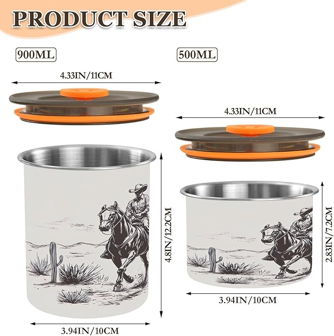 Haskirky Recipiente Acero Inoxidable Hermético para Café 30 oz miniatura 3