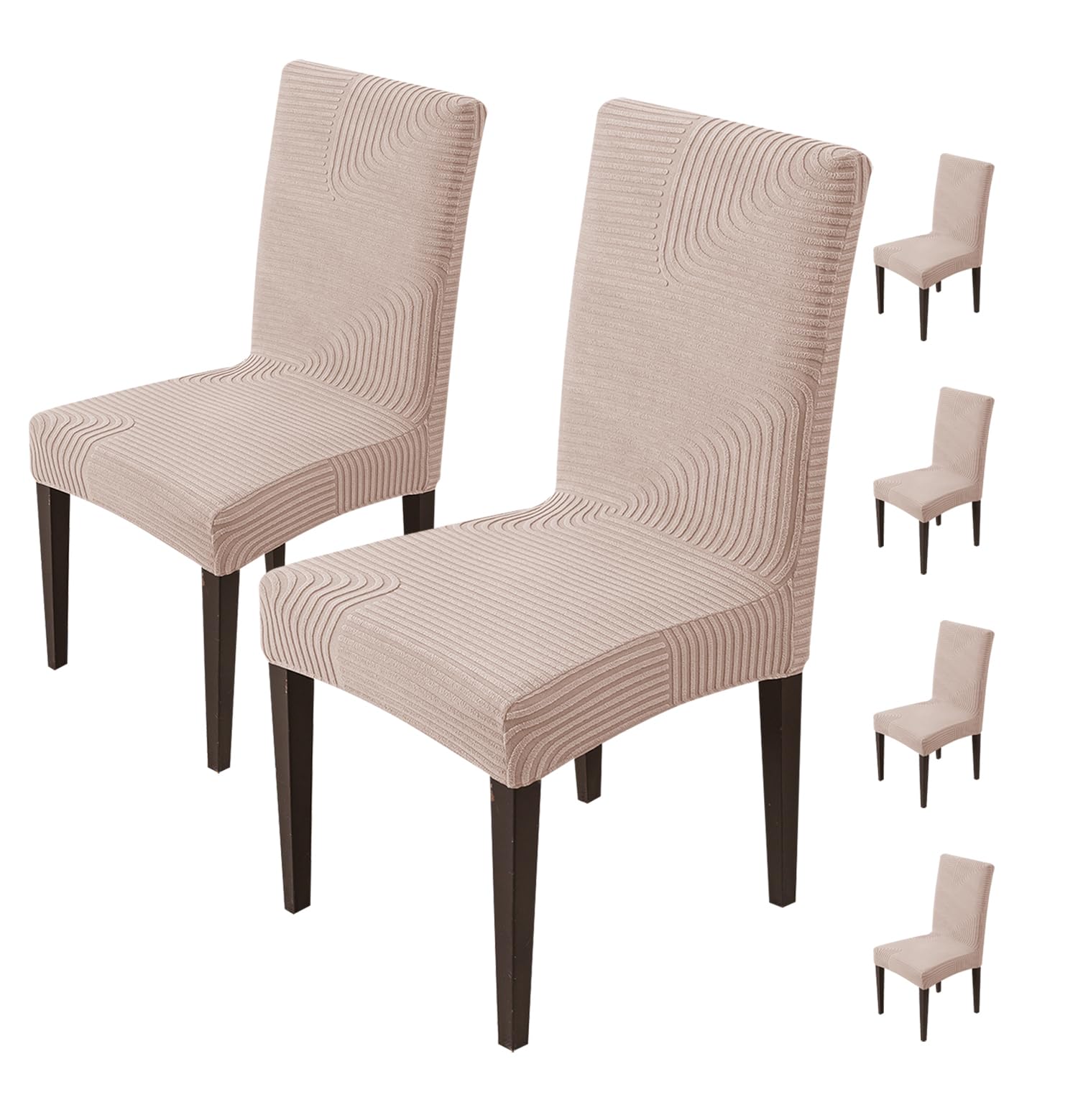 Stretchy Chair Covers - Sapphire Blue (Pack of 6) -15