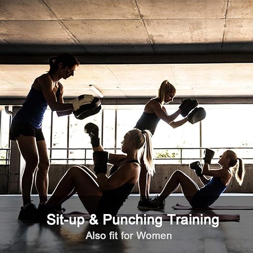 Miniatura 7 de ZooBoo - Guantes MMA para artes marciales mixtas y artes marciales mixtas con banda de muñeca ajustable, guantes UFC para entrenamiento de sanda y