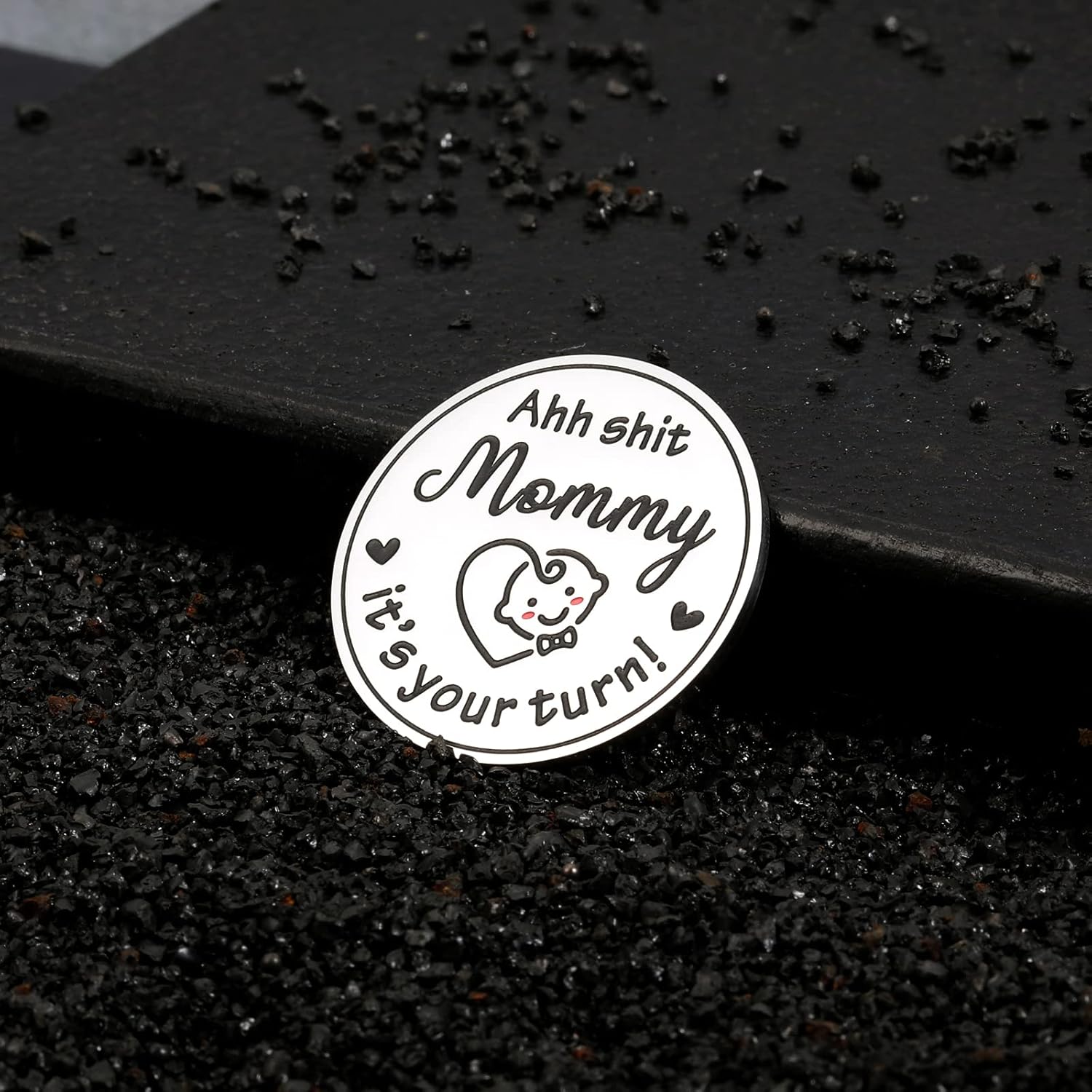 New Baby Gift for Mom Dad Decision Coins Funny New Parents Pregnancy Gift for First Time Daddy Mummy to be Christmas Stocking Stuffers Birthday Baby Shower Father's Mother's Day Coin for Husband Wife : Baby