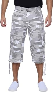 Belted Tactical Shorts Inseam Length