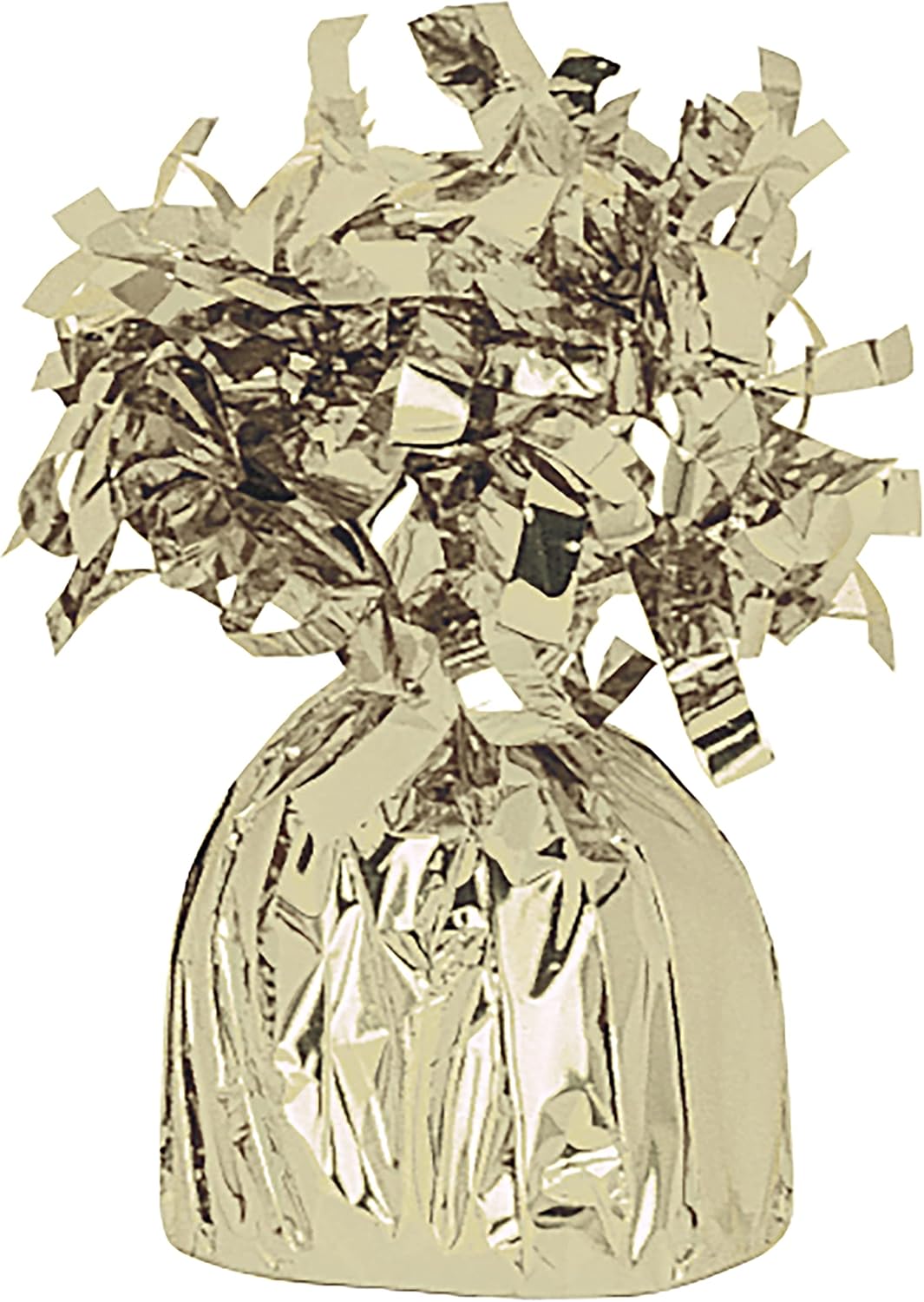 Foil Fringe Foil Balloon Weight - Gold, 1 Pc : Home & Kitchen