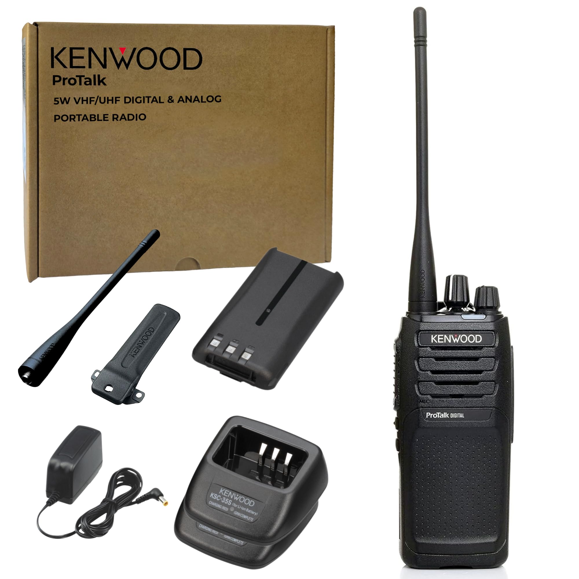 KENWOOD デジタルコンビニエンスラジオ Amazon.com: KENWOOD: On Site Business Radio