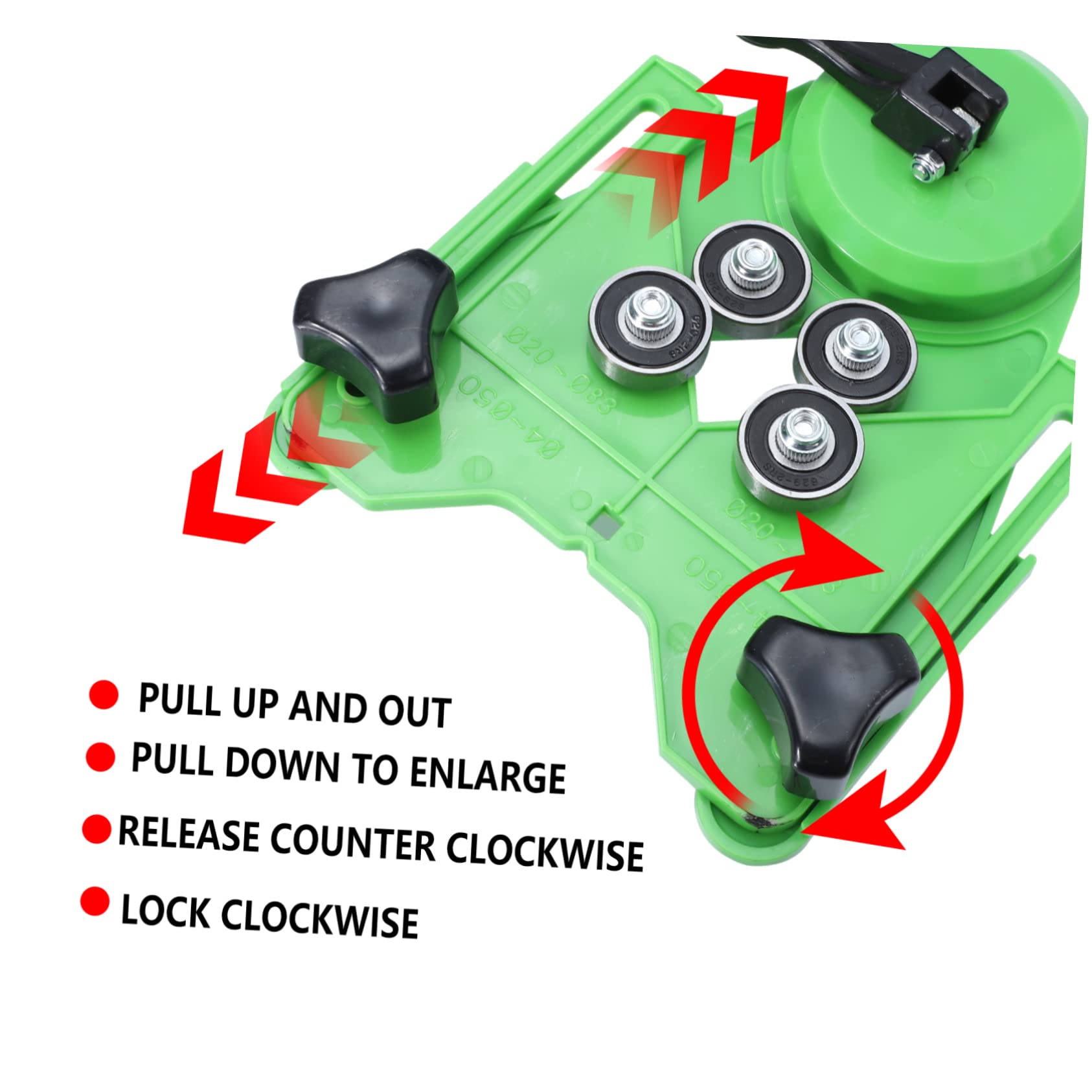 ARTIBETTER Woodworking Punch Locator Tool Suction Borehole Locator Drill Hole Positioner