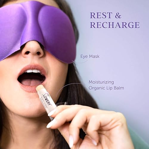 Miniatura 5 de Cesta de regalo de spa lavanda y lila para mujeres y hombres jabón hecho a mano popurrí bomba de baño aceite de jojoba bálsamo labial orgánico y más