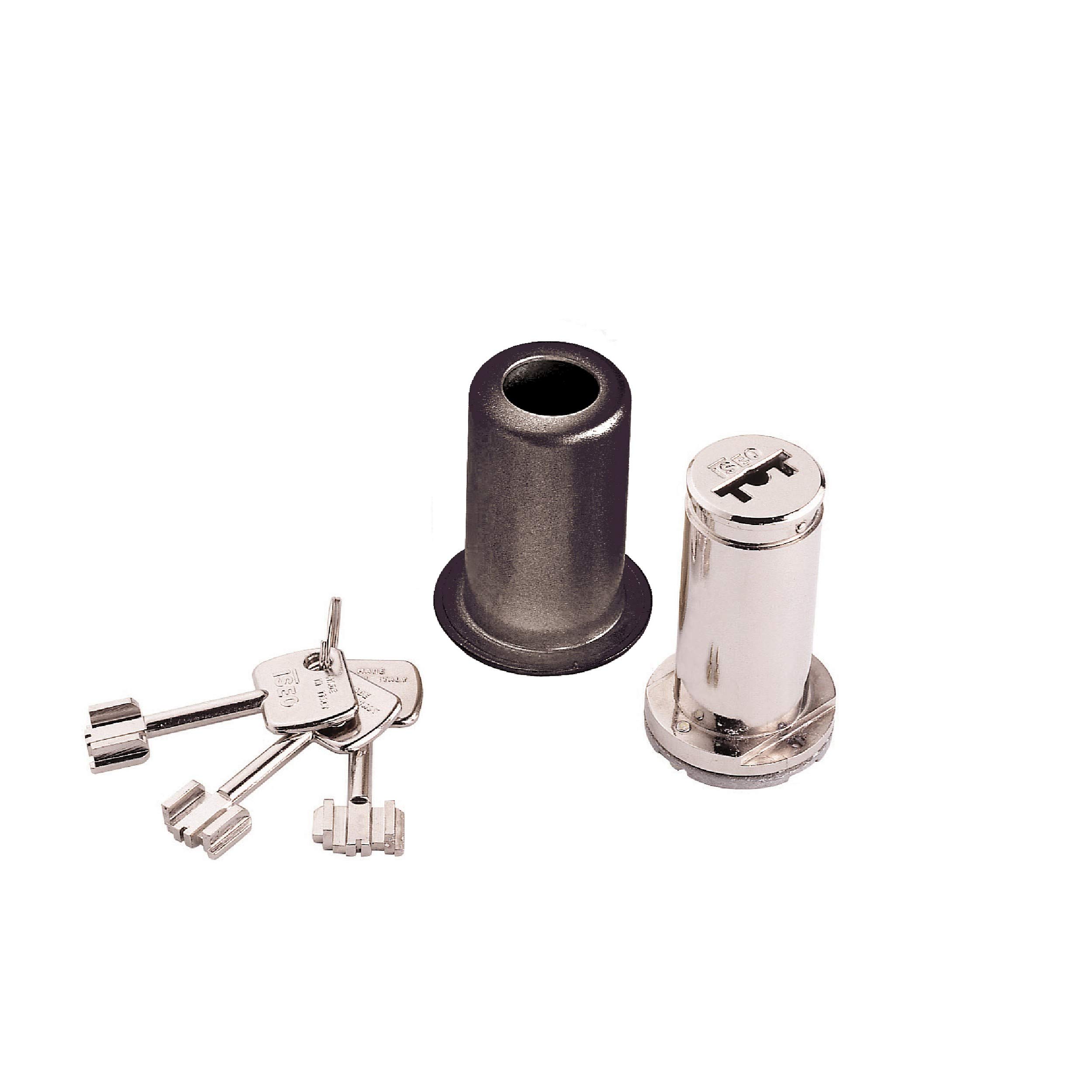 Cil Pompe mm 60 Iseo 990012 barillet de serrure à pompe 3 clés