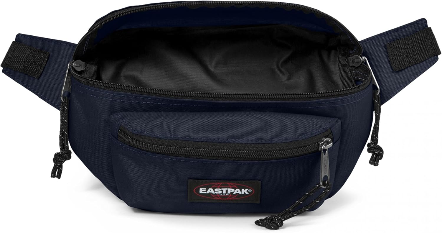Eastpak Doggy Bag – 3L Waistpack with Front & Back Zip Pockets, Adjustable Belt, Lightweight & Vegan-Friendly, Ultra Marine - Image 2