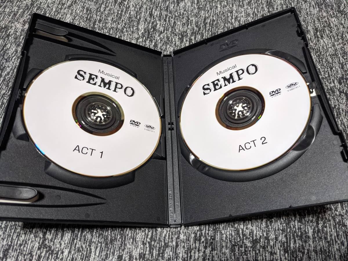 ミュージカル SEMPO DVD 直筆サイン入台本付【吉川晃司】SEMPO