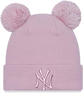 New Era Women's Winter DOUBLE BOBBLE Beanie - NY Yankees