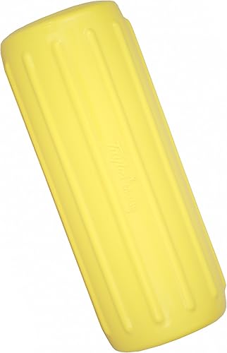 Vista 39 de Defensa para barco con diseño de vinilo inflable Taylor Made Products Big B con tubo para soga central Negro