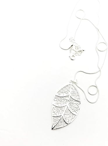 Miniatura 4 de Smiling Wisdom - Juego de regalo de amistad de hoja de plata - Tarjeta de felicitación, amistad, para toda la vida, temporal, motivo - Collar con