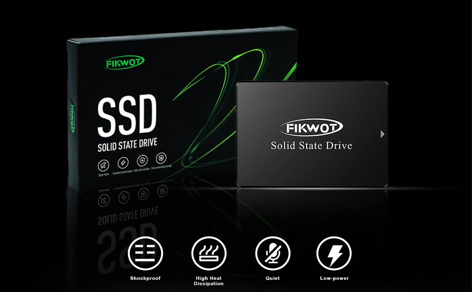 Fikwot FS810 256GB SSD 2.5 Inch Internal Solid State Drive - SATA