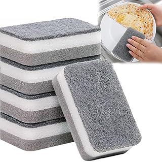 AMERTEER Dishwashing Sponges 5-Pack - Non-Scratch Kitchen Sponges For Dishes