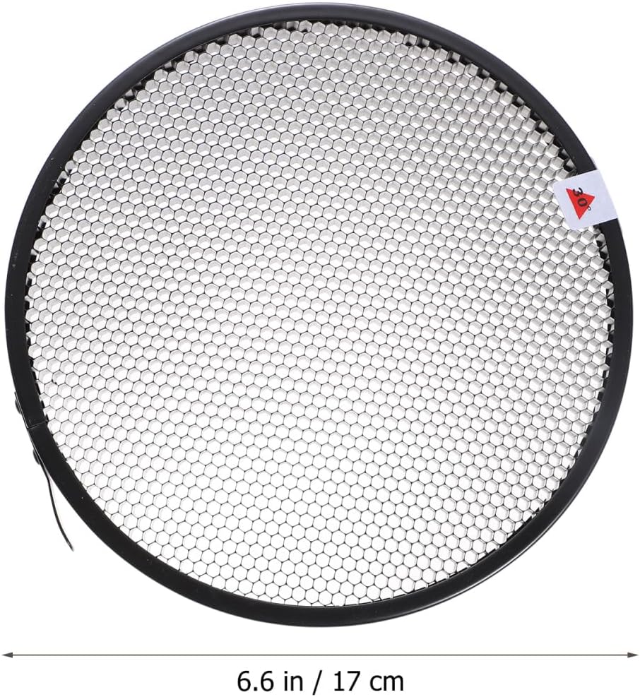 SEWACC 1set Photography Honeycomb Grid for Reflector Easy Installation Light Camera Flash for Studio and Portrait Photography