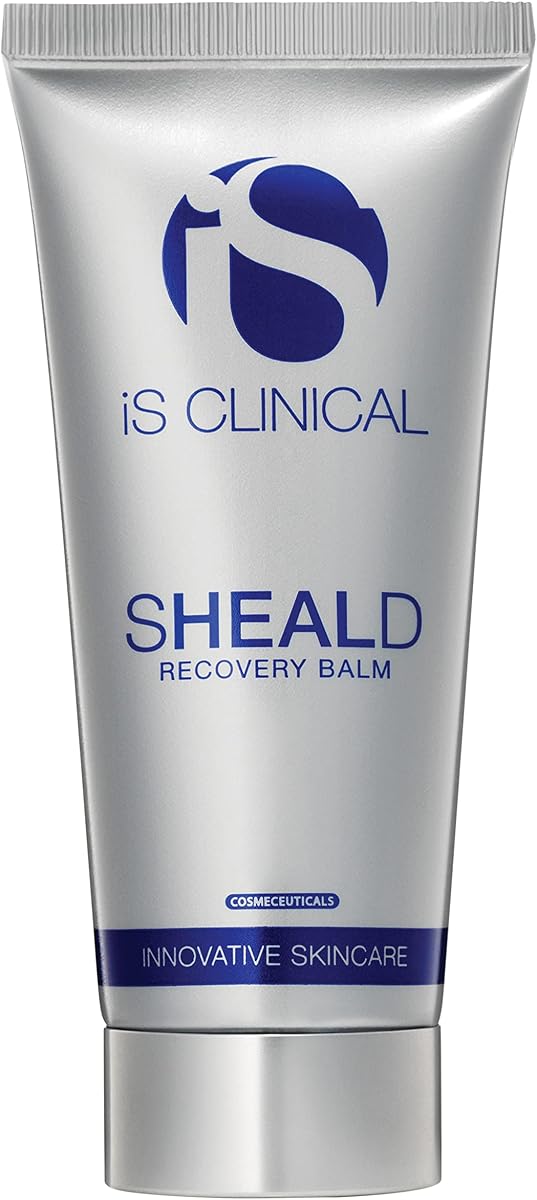 iS CLINICAL Sheald Recovery Balm, hydrating dry skin face moisturizer with healing properties.