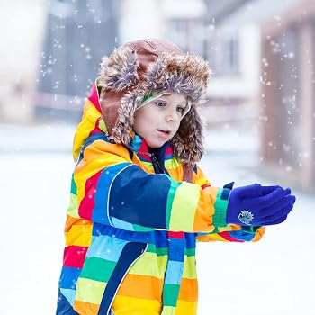 Cooraby 12 Paia Di Guanti Invernali Elastici Per Bambini – Caldi Guanti Magici In Misto Acrilico E Cotone. Adatti Per Ragazzi E Ragazze 6-12 Anni. Colori Assortiti. - 3