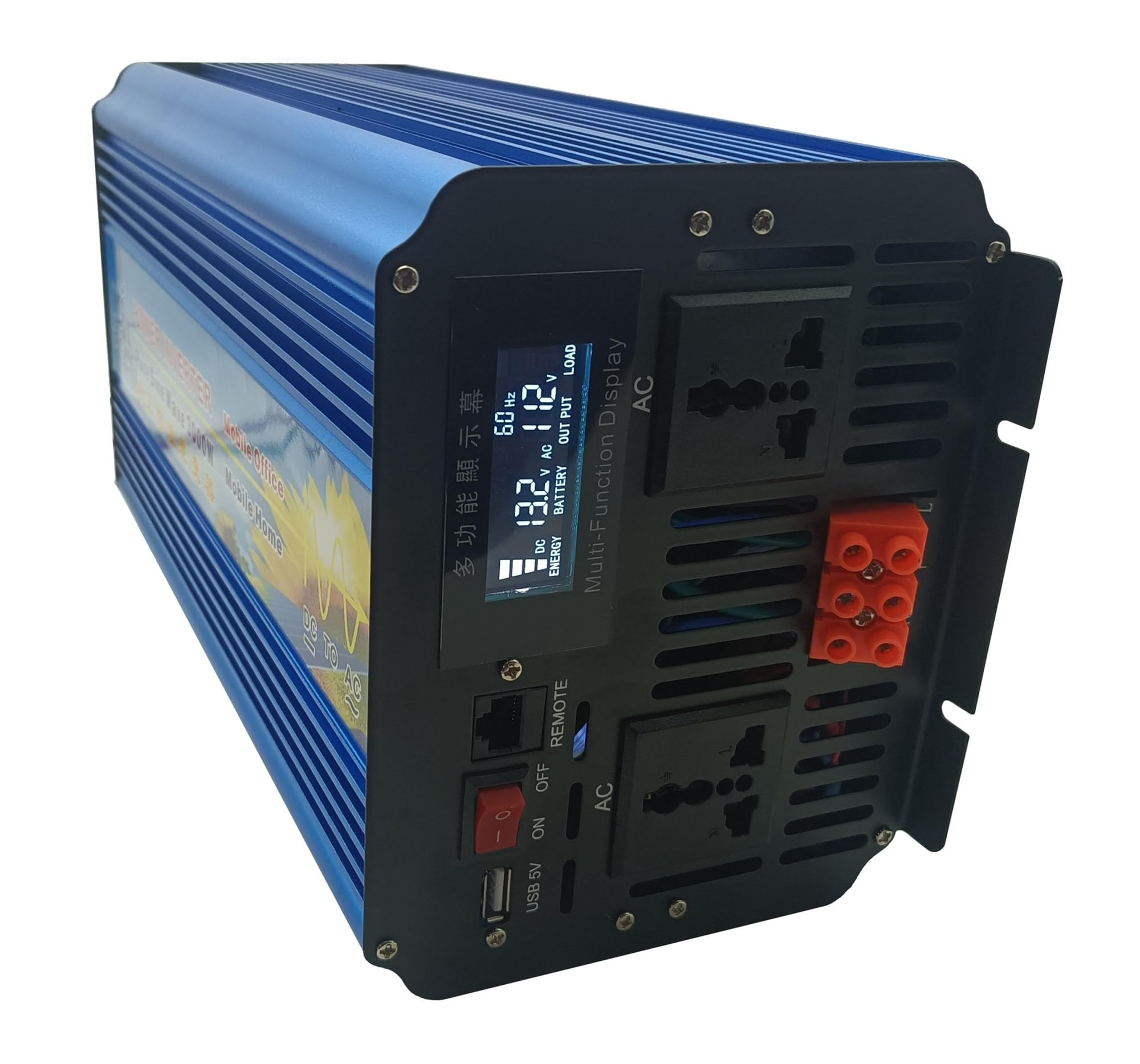 Uniwersalny falownik 3000 W DC 12 V do AC 220 V 230 V 240 V 50 Hz(PEAK POWER 6KW 50HZ, 48V_110-120V)