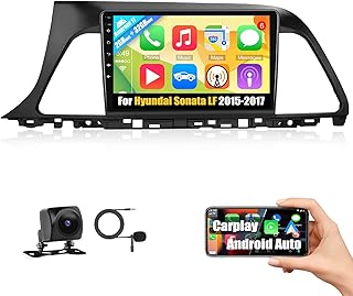 for Hyundai Sonata 7 LF 2014-2017 Radio, Android 11 Car Stereo with Apple Carplay Android Auto, 9" Touch Screen Car Radio with Bluetooth, FM/RDS, HiFi GPS, WiFi + AHD Backup Camera + MIC 2G+32G