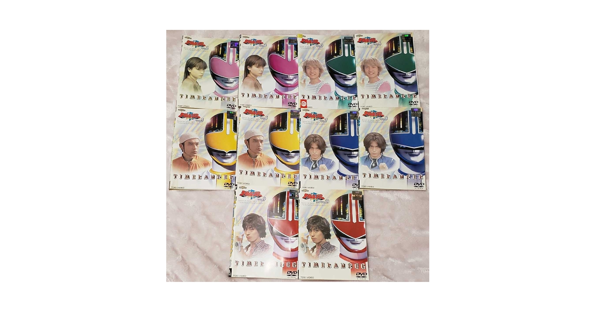 Amazon.co.jp: 未来戦隊タイムレンジャーDVD 全10巻 全話