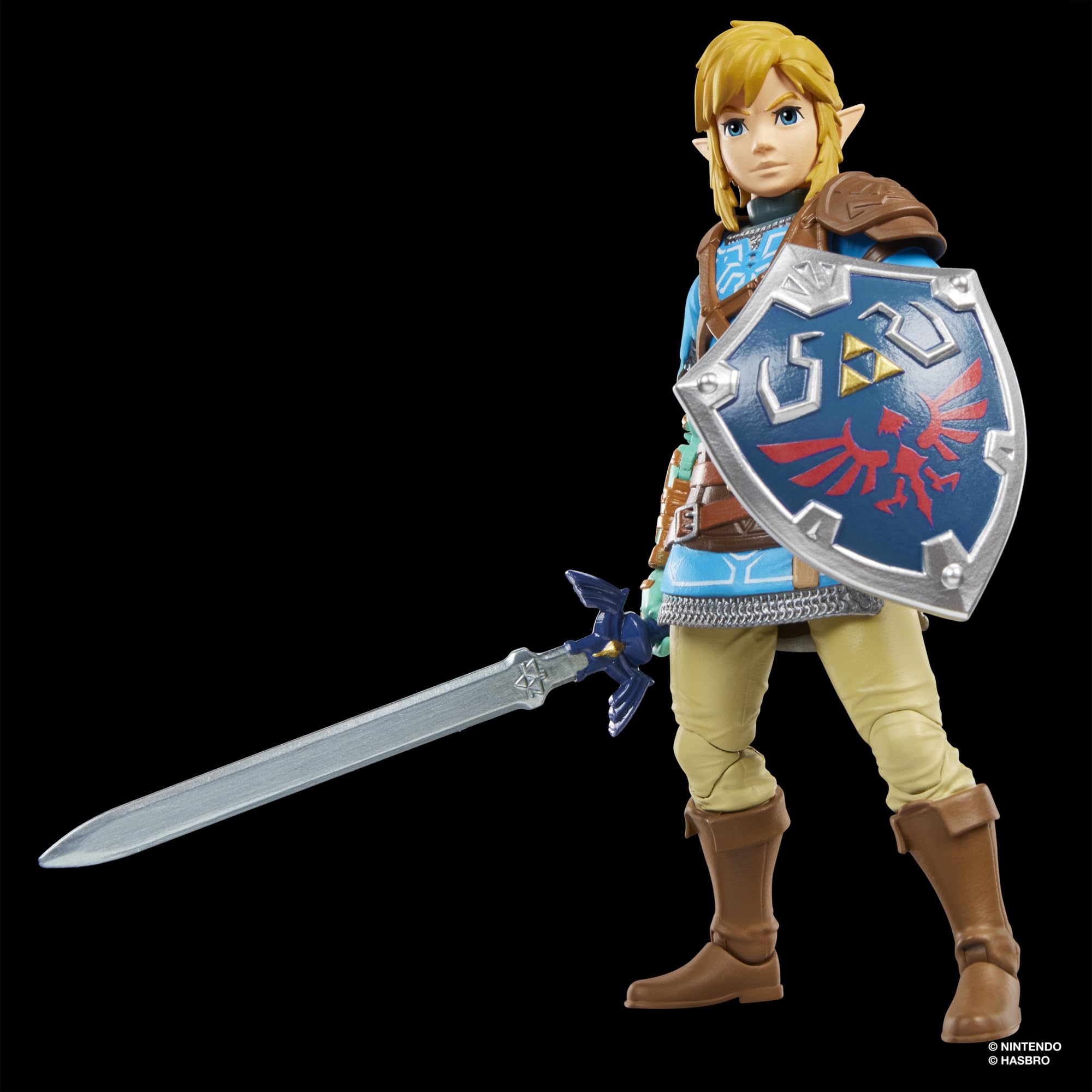 Hasbro The Legend of Zelda Héros d'Hyrule Link, Figurine de Collection Premium à l'échelle 15 cm, The Legend of Zelda: Tears of The Kingdom