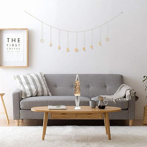 Miniatura 3 de Mini lámpara de lava con purpurina con enchufe USB, luz LED blanca cálida, luz nocturna de cohete, estrellas con lentejuelas para regalo de niños,