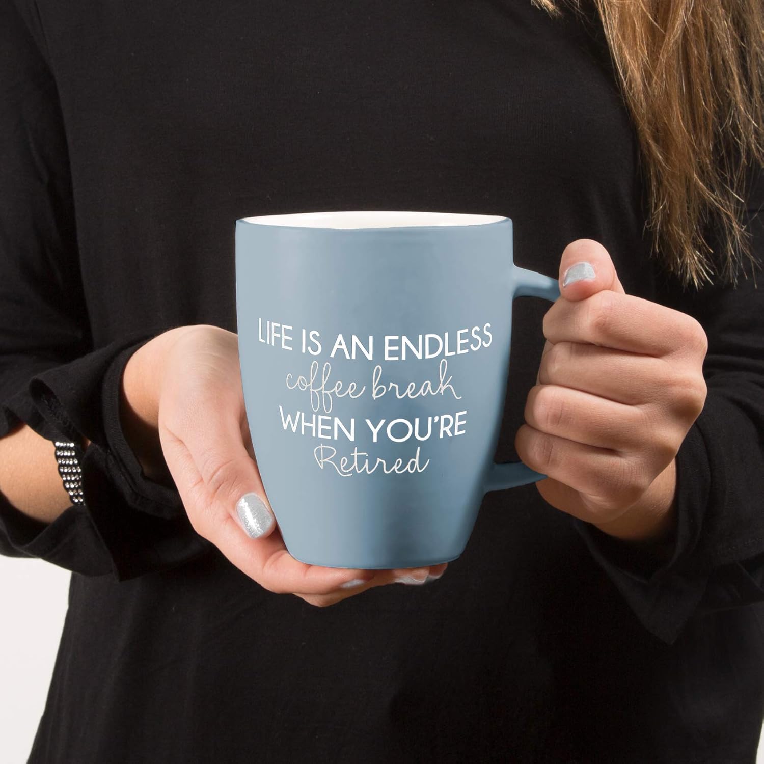 Flash Deals - 70% OFF Pavilion Gift Company Retirement Coffee Cup, Large (Pack of 1) Free Shipping 🛒 Pavilion Gift Company Retirement Coffee Cup, Large (Pack of 1)