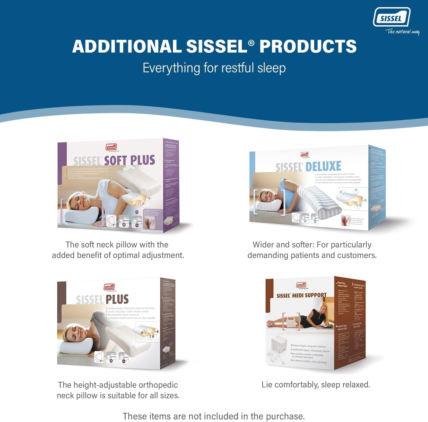 SISSEL Venosoft, Cuscino Unisex Adulto