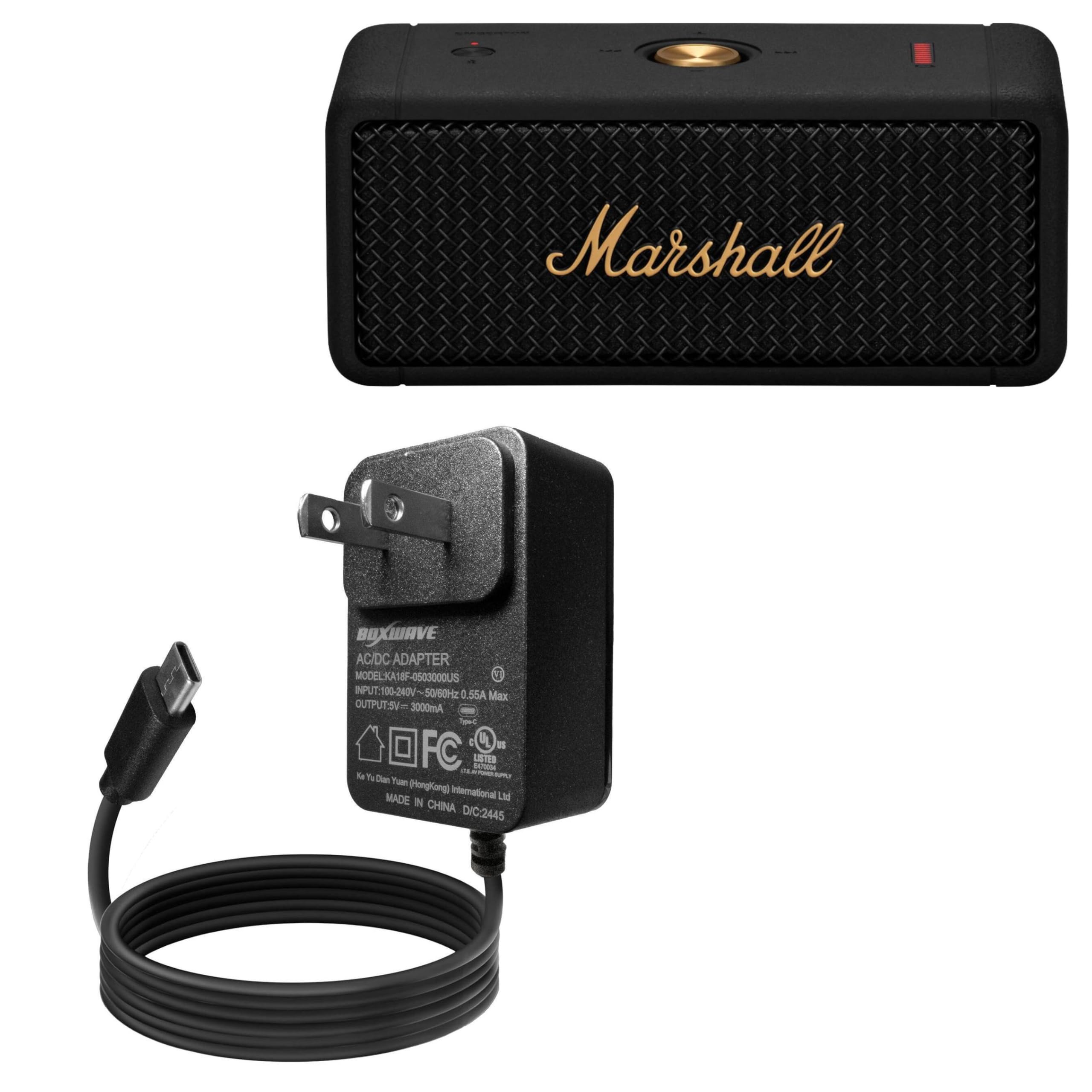 DENBAH Charge 充電器 Amazon.com: BoxWave Charger Compatible with Marshall Emberton