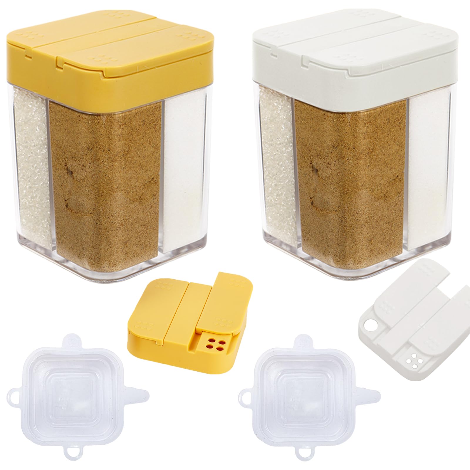 Karkar Gewürzstreuer Camping 4 in 1 Set