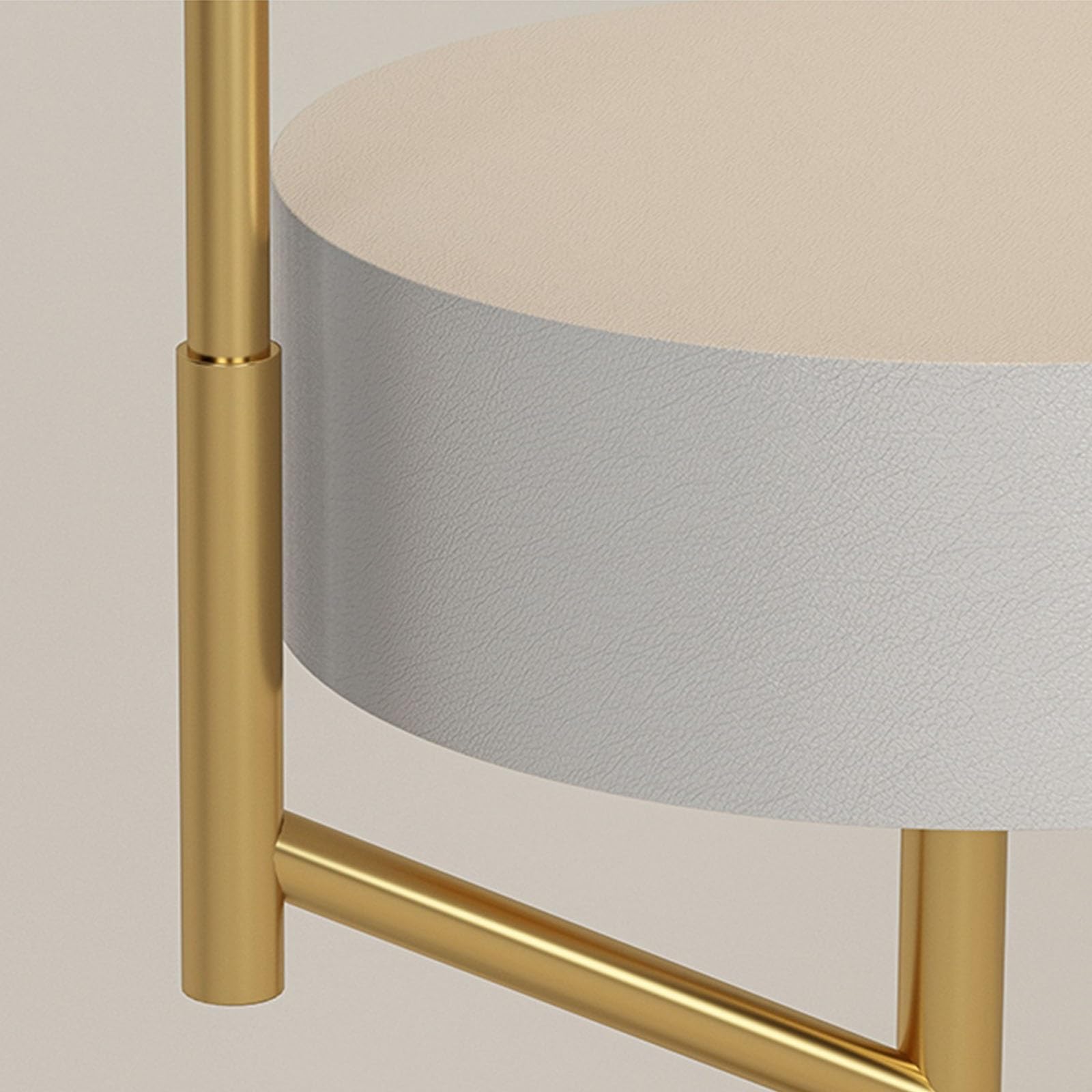 Lámparas de pie Lámpara de pie ajustable con mesa centro, lámpara moderna cargador inalámbrico y puertos carga USB, creativa for sala estar, dormitorio, oficina Decoración del hogar(Negro)