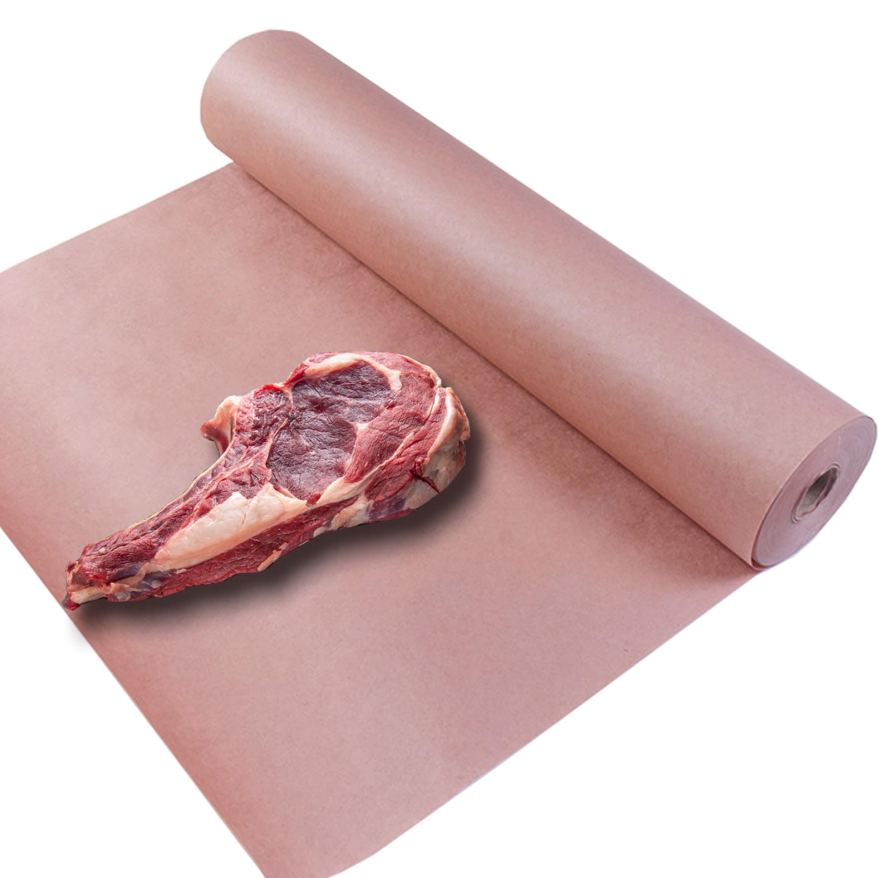 Rollo de papel de carnicero, absorbente de aceite de calidad alimentaria, 18 pulgadas x 175 pies, resistente al calor para parrilla de barbacoa