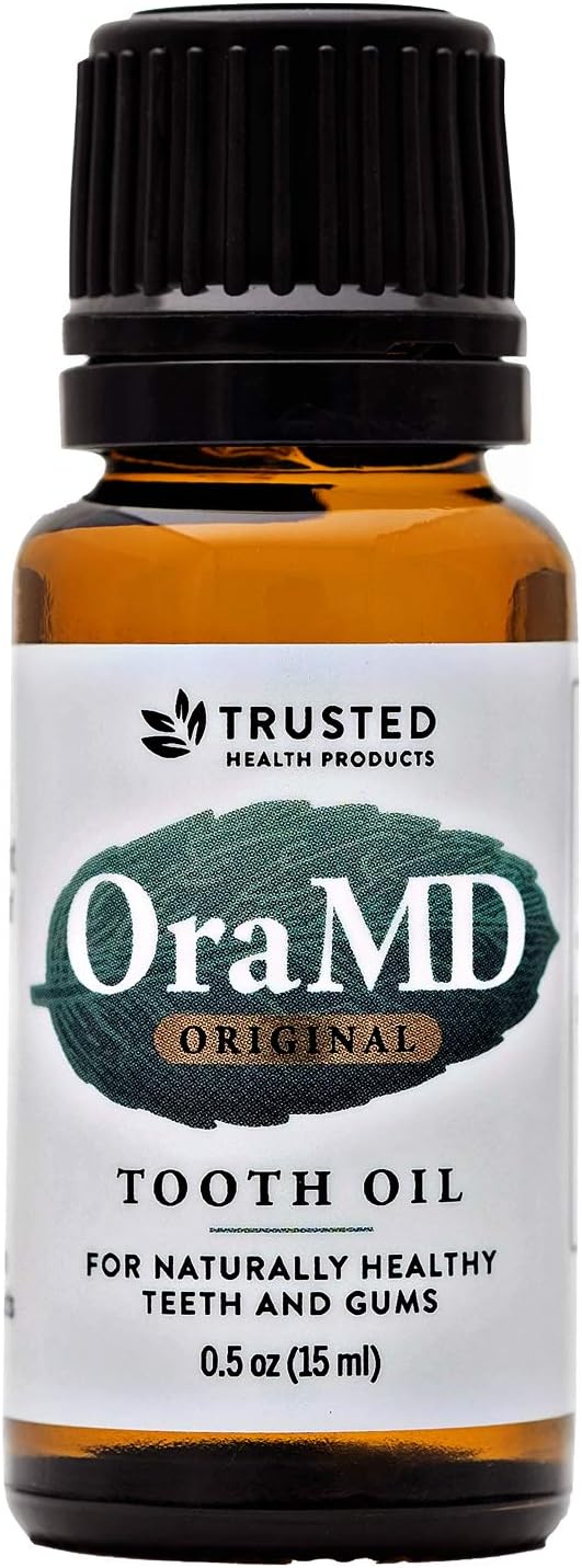 OraMD Original Tooth Oil (1) - Natural Oral Care Solutions - Original Tooth Oil with Essential Oils - Toothpaste & Mouthwash Alternative
