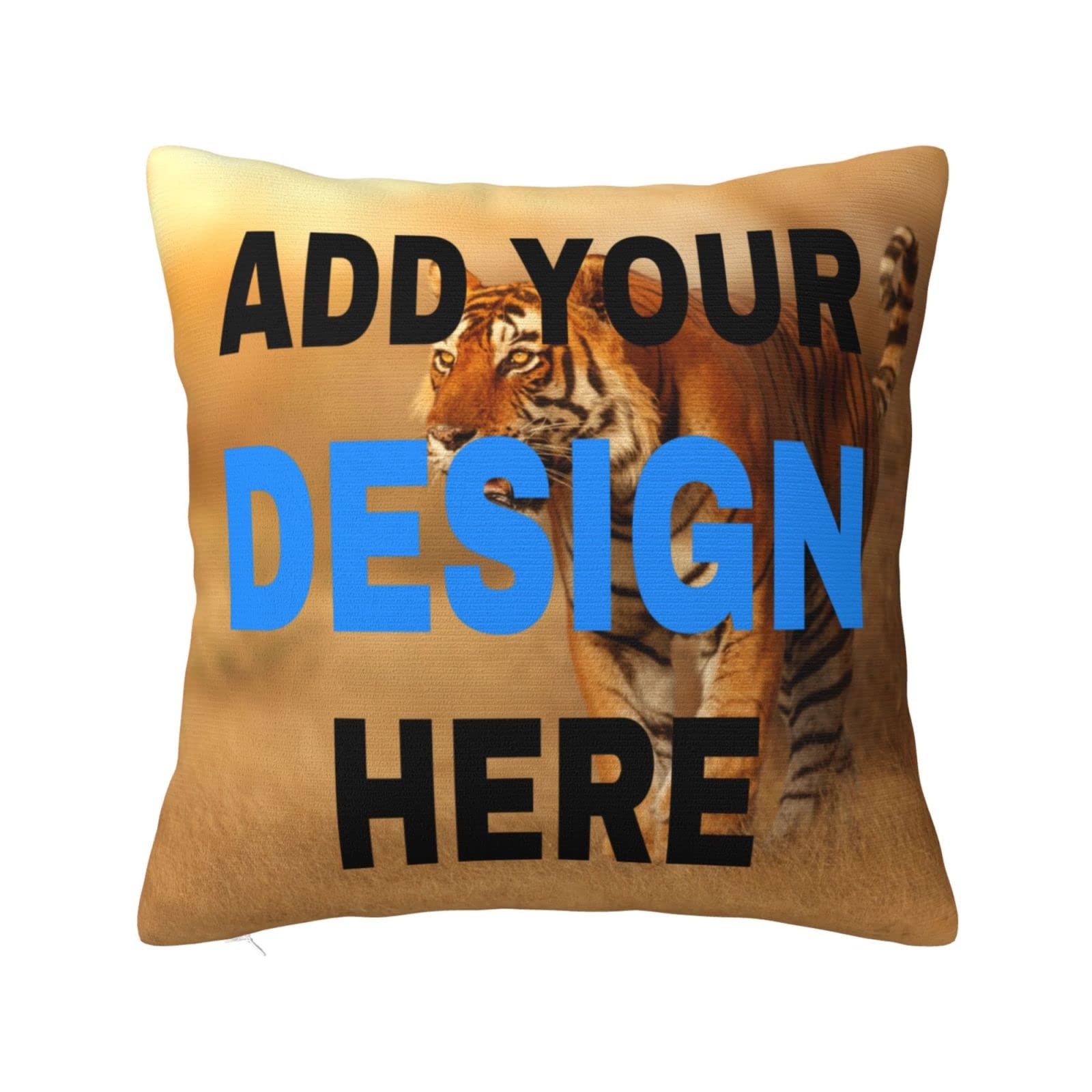 Custom Pillow Case Personalized Pillow Cover Custom Photo Pillow Covers Customize Throw Pillowcase Cushion Covers Personalized Photo Pillow for