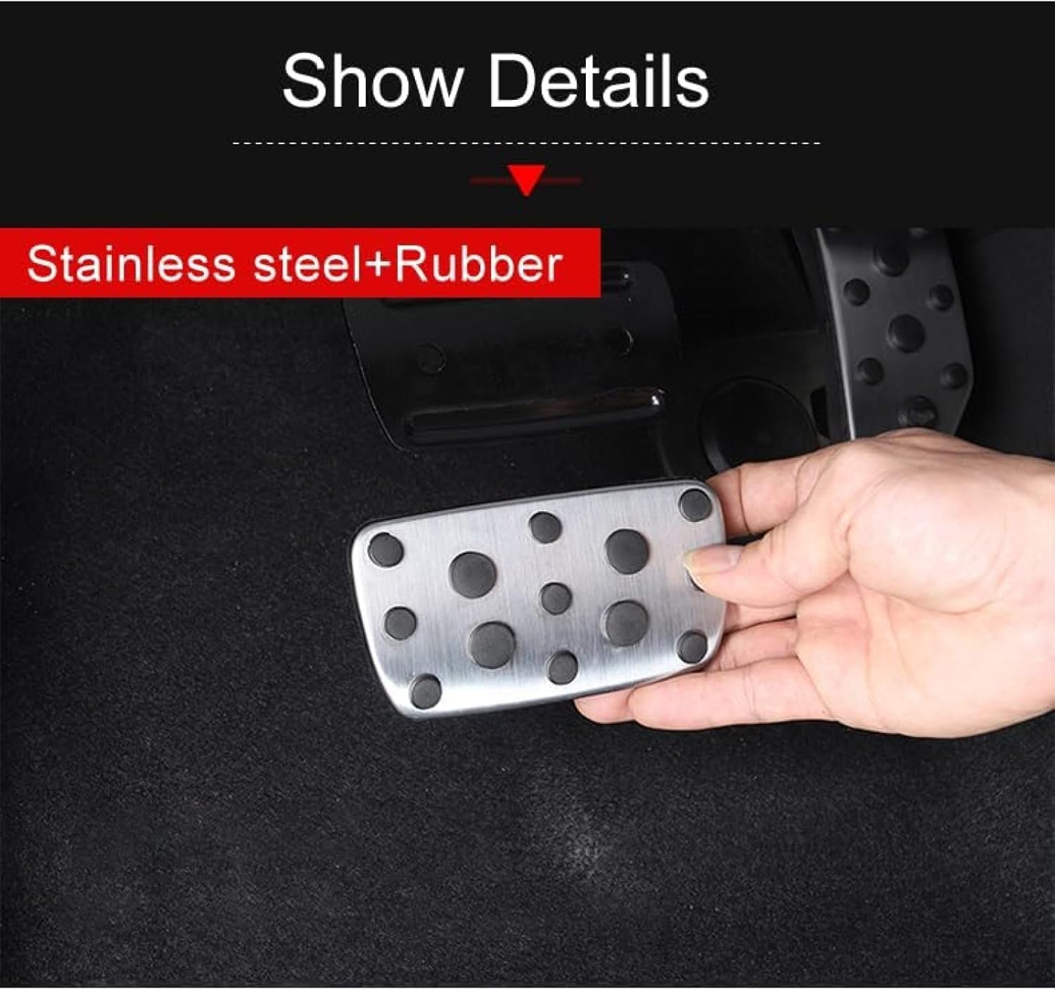 Car Foot Pedals for Subaru Outback 2021-2024 Accessories Car Accelerator Brake Rest Pedal Cover