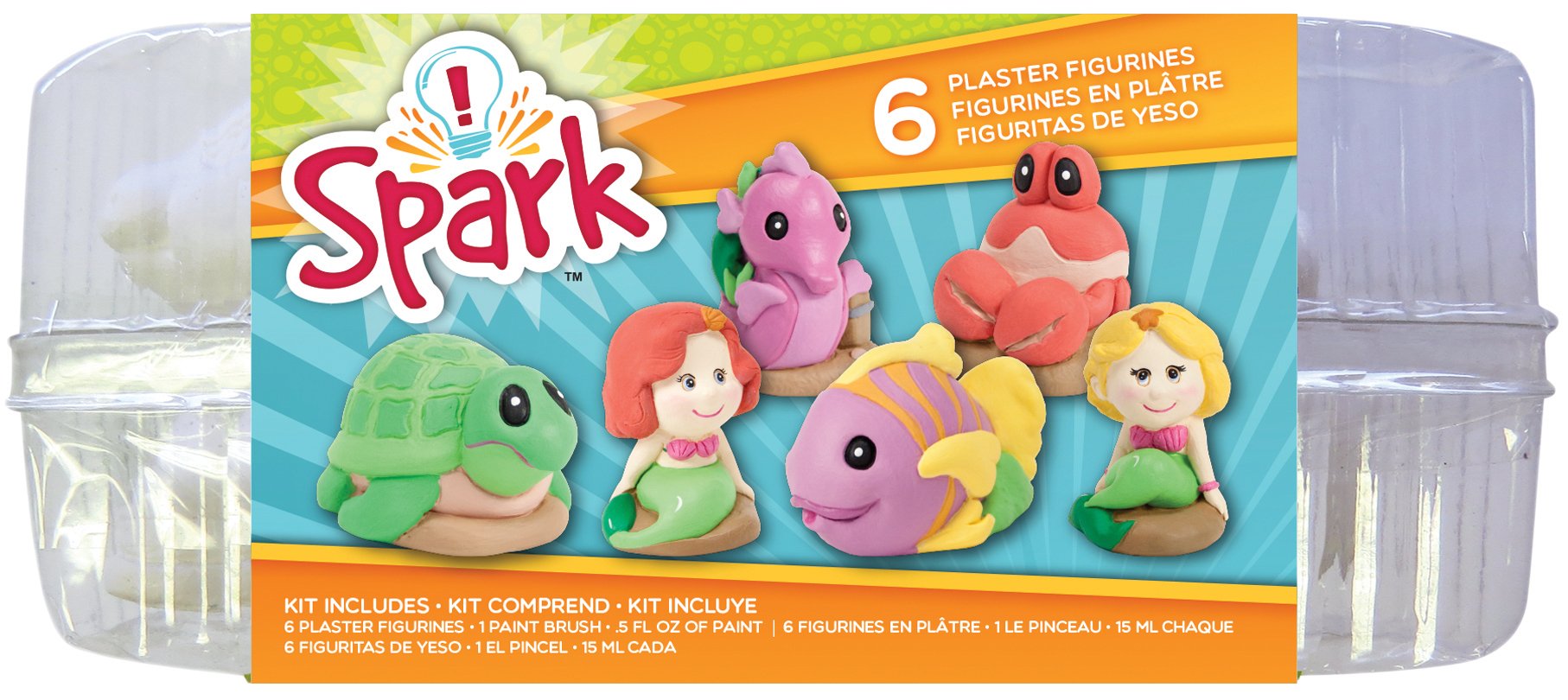 ColorBok Spark Plaster Value Pk Mermaids