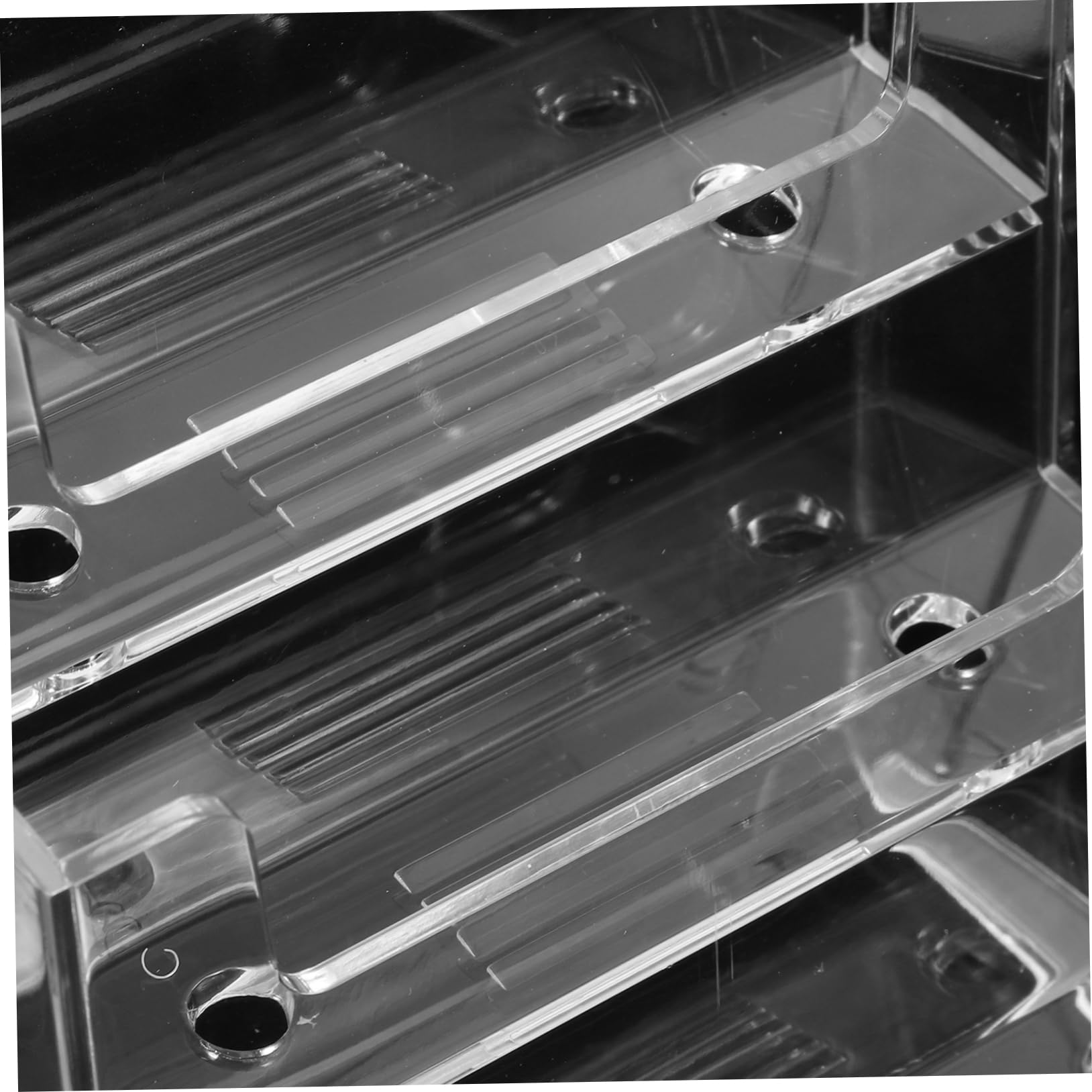 Operitacx 5stücke Business Cards Storage Box Transparente Tisch-visitenkartenhalter Mit Stabiler Organizer Für Büro Hotel Und Events Zur Aufbewahrung Von Geschäftskarten Und Karten