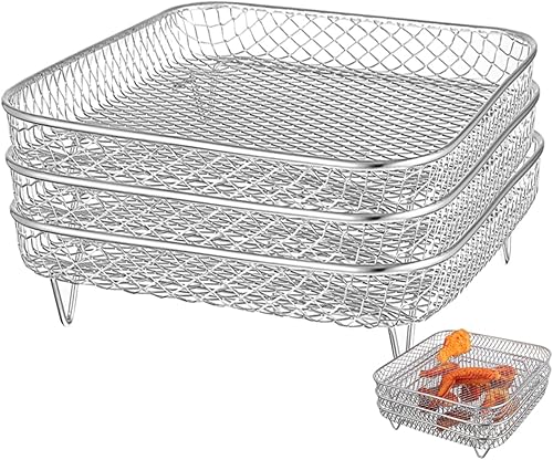 Rejilla de deshidratación, pantalla de secado de alimentos de aire, accesorios de secado de alimentos, parrilla de acero inoxidable, deshidratador disponible en Yaxa Costa Rica