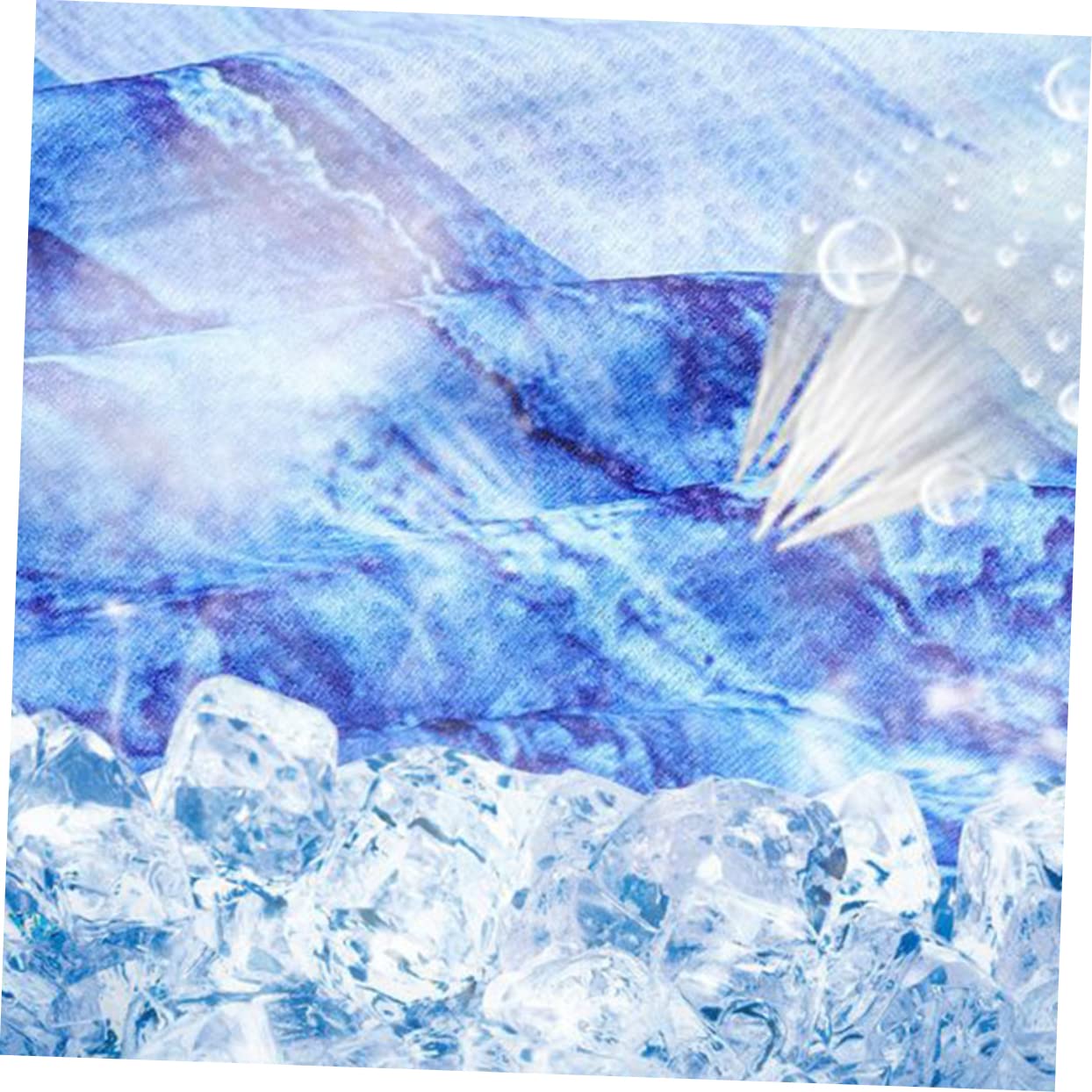 BESPORTBLE 3pezzi Gilet Rinfrescante Per e Traspirante Per Facile Usare e Riutilizzabile Blu