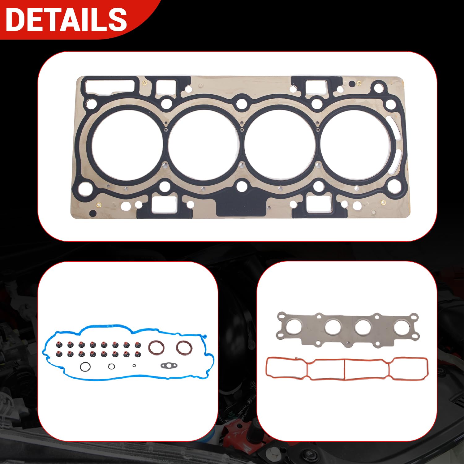 Auceramic Head Gasket Set - HS26330PT1 For Toyota 4.0L V6 (Tundra, Tacoma, FJ Cruiser, 4Runner)