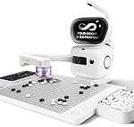 Sense Robot AI Chess Robot with Robotic Arm Electronic Computer Chess Board– 25 AI Levels, 1200+ Exercises, Endgame Trainer, Classic Game Replay, Voice Coaching, Lichess Integration